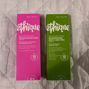 Ethique Discovery Packs, set of 2, body & hair